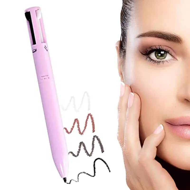 4 in 1 Makeup Pen (Highlighter / Eyeliner / Eyebrow / Lip Liner)