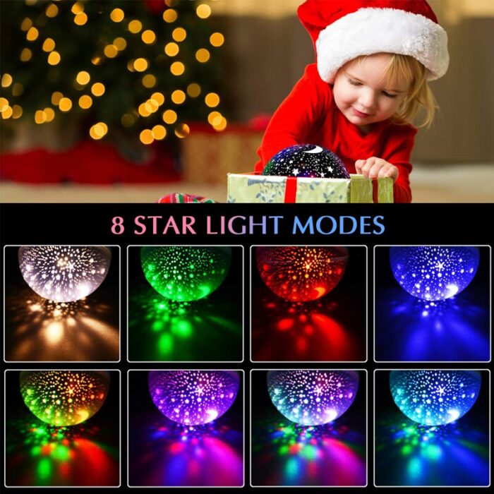 Starry Sky Night Light Projector | Moonlight Projector for Kids & Bedroom