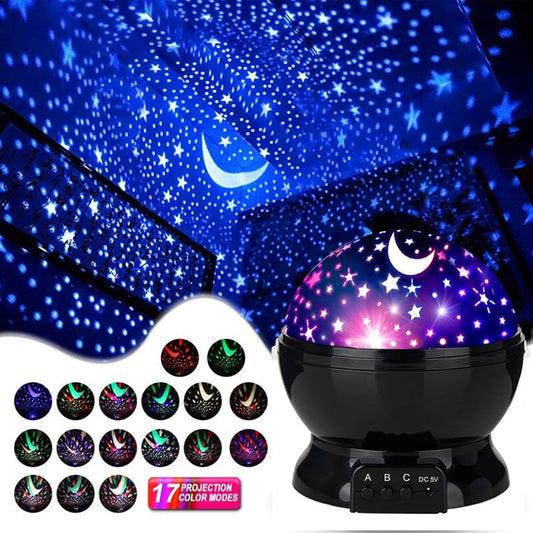 Starry Sky Night Light Projector | Moonlight Projector for Kids & Bedroom